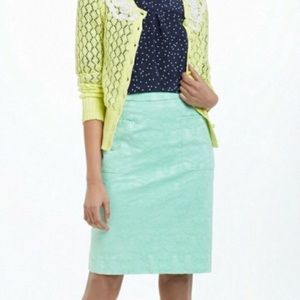 Anthropologie Moulinette Soeurs Skirt Mint Green